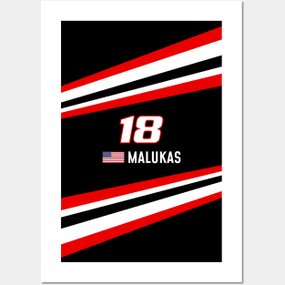 IndyCar 2023 - #18 Malukas Posters and Art